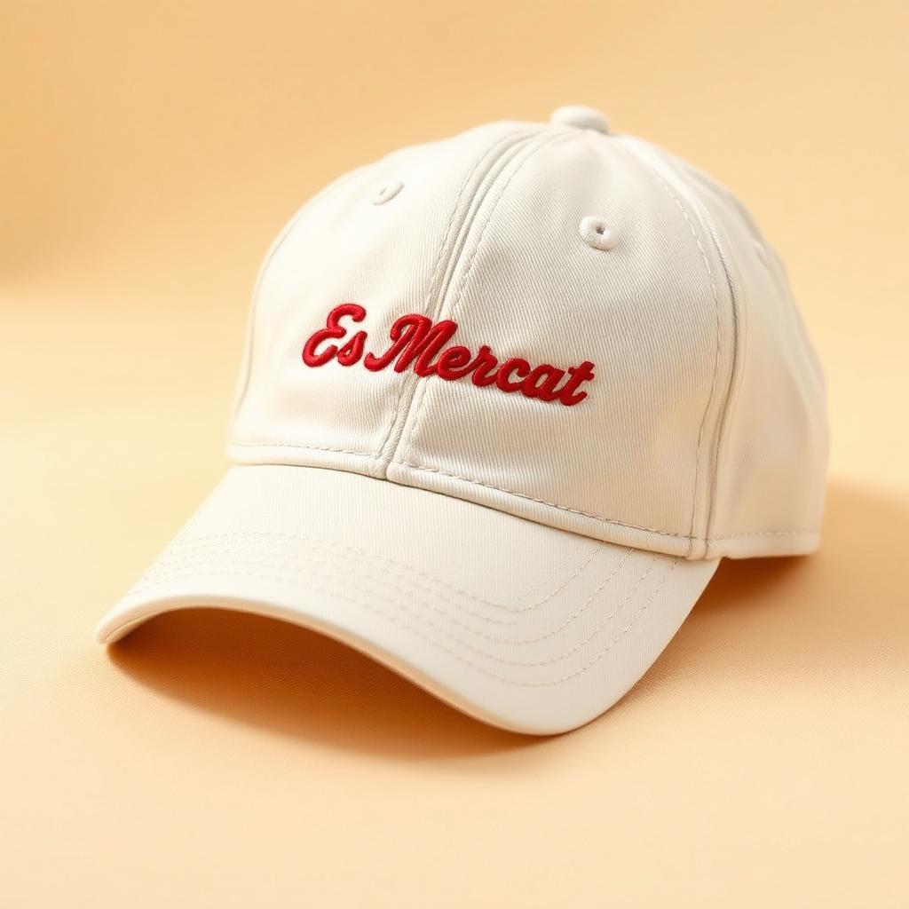 Embroidered Cap — Es Mercat